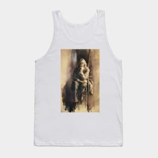 Old Man In Contemplation Tank Top